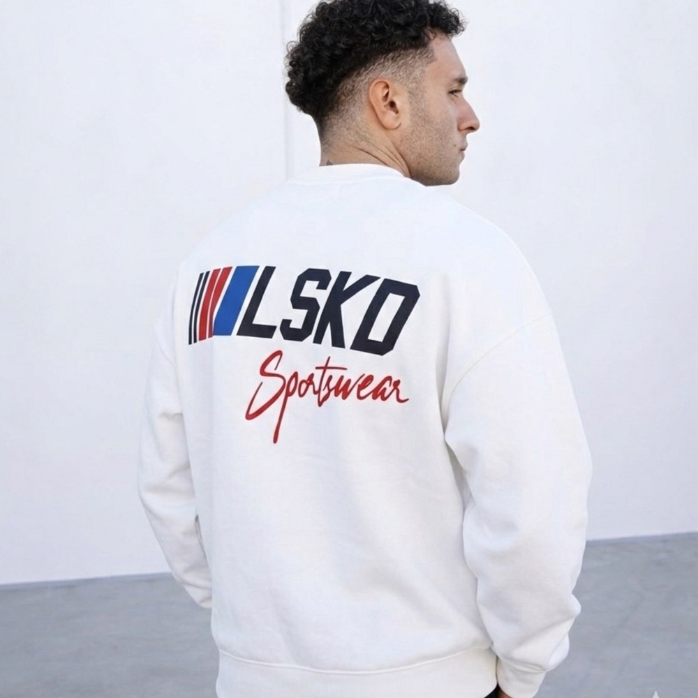 NWOT LSKD Redline Unisex MVP Oversized Sweatshirt